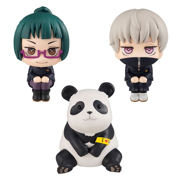 MegaHouse - Jujutsu Kaisen - Look Up Series - Maki, Toge, Panda 3pc PVC F Set W Gift  [COLLECTABLES] Figure, Collectible