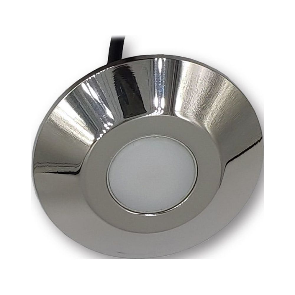 MegaLED Thasos Waterproof LED Downlight Fixture 2W 90 Lumens/ 3000K Surface Mounting