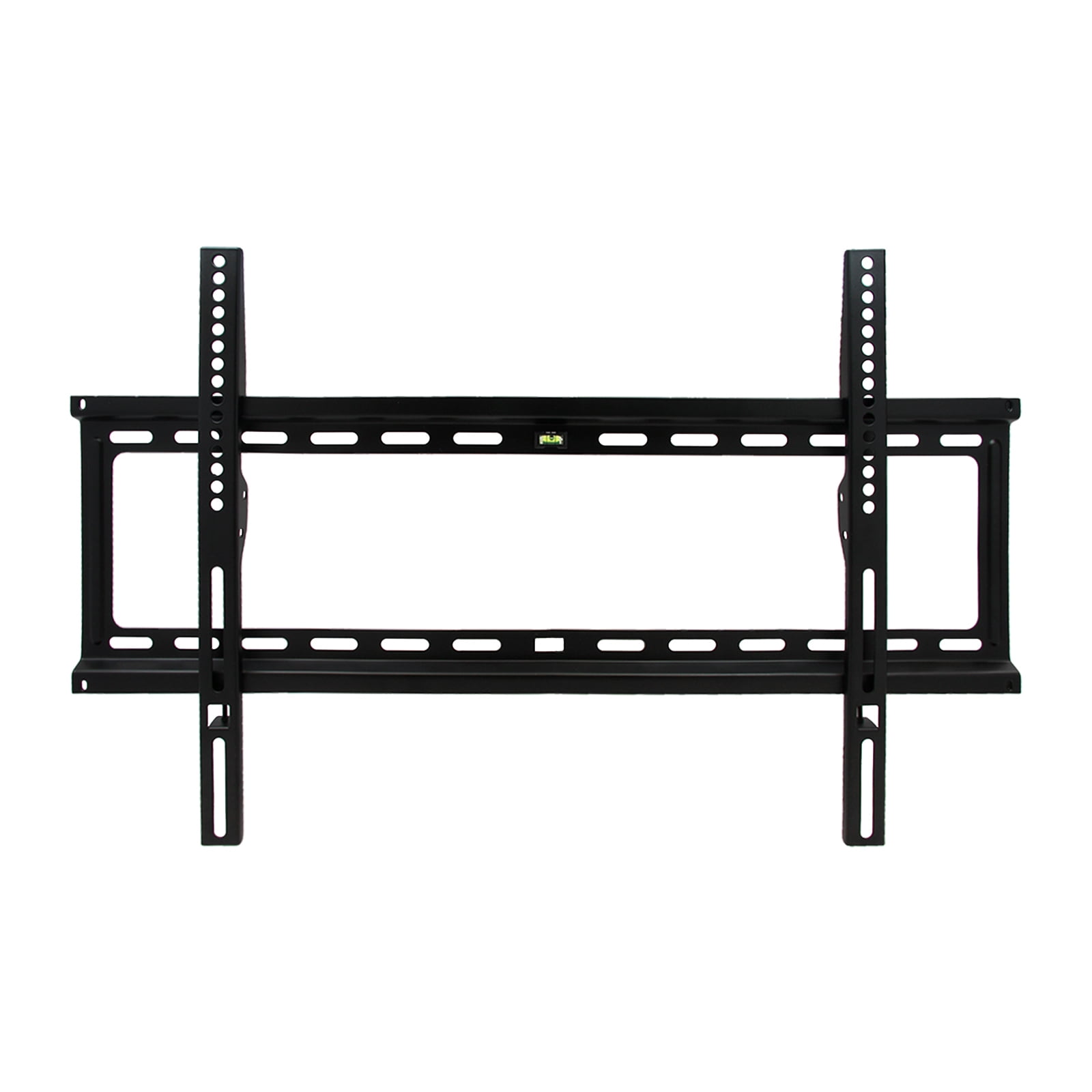 Black Polycarbonate Fixed Wall TV Mount for 32-70 Inch Displays