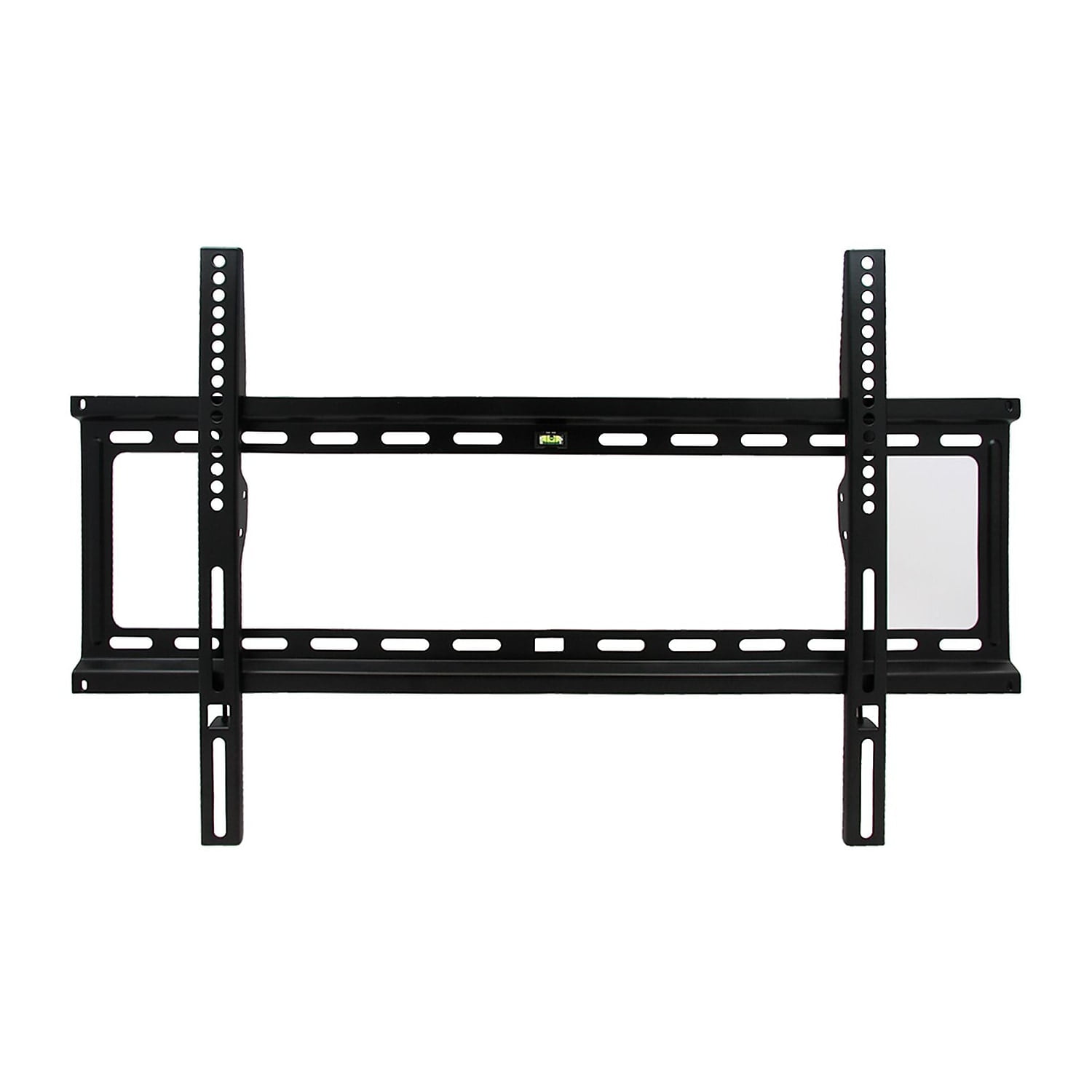 Black Polycarbonate Fixed Wall TV Mount for 32-70 Inch Displays