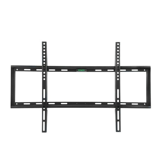 MegaMounts Smooth Black Matt Finish Fixed Television Mount for 32"- 70" LCD, LED and Plasma Televisions