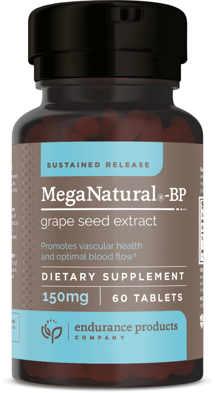MegaNatural BP for Blood Pressure 150mg Sustained Release, Grape Seed