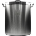 MegaPot Stainless Steel Brew Kettle with Volume Markings (30 Gallon