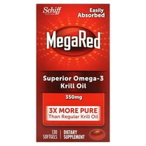 MegaRed Omega-3 Krill Oil Softgels, 350 Mg, 130 Ct