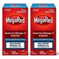 MegaRed Ultra Strength Krill Oil Omega 3 Supplement, 750mg Krill Oil â