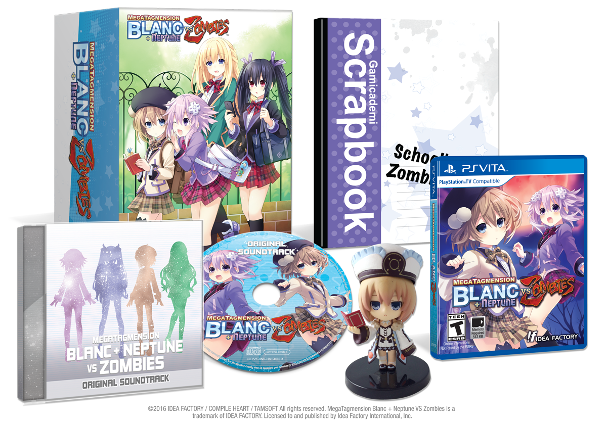 MegaTagmension Blanc + Neptune VS Zombies Limited Edition (Console