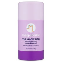 Megababe Glow Deo Daily Deodorant Stick, Skin Brightening, Aluminum-Free, 2.6 oz