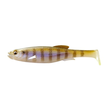 Megabass Magdraft Swimbait – Choose Color, 1-Pack, Negative Buoyancy, Freshwater Fishing, Plastic Fish Bait