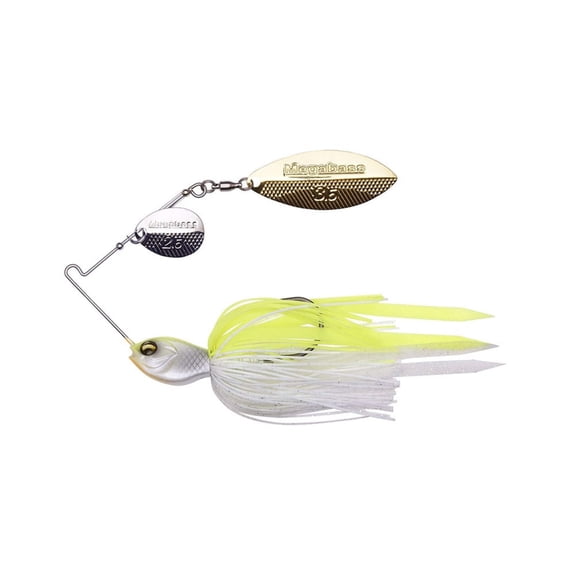Megabass SV-3 Slow Roll Spinnerbait - 3/4 oz. (White Chart)