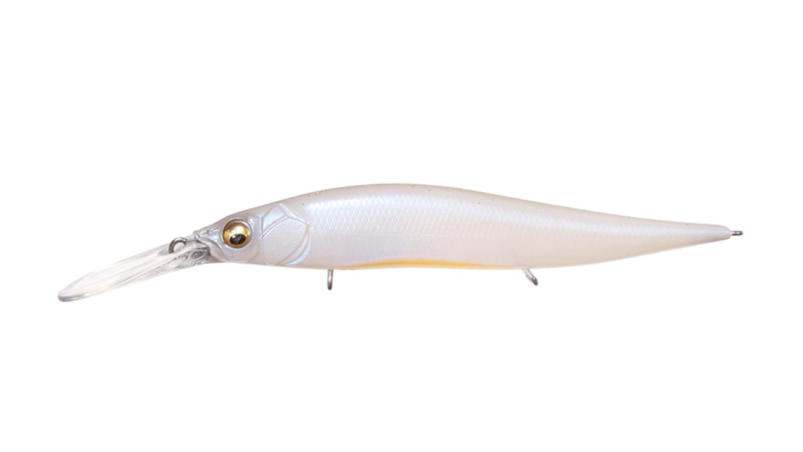 Megabass Vision Oneten+2 Jr. Jerkbait - 3-7/8" (French Pearl OB)
