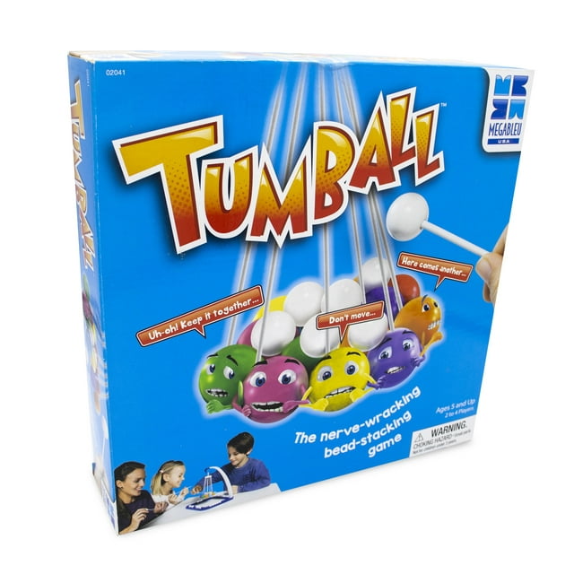 Megableu USA | Tumball Children's Bead Stacking Game for Ages 6 and Up and 2 to 4 Players