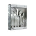 thumbnail image 1 of Megachef  4 in. Baily Flatware Utensil Set with Stainless Steel Silverware Metal Service - Silver - 20 Piece, 1 of 1