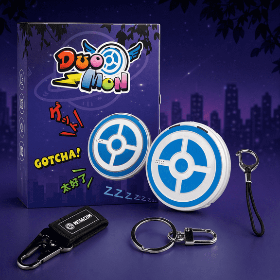 Megacom DuoMon 1P/2P Dual Account Auto Catcher for Pokmon GO | Faster Speed | Voice Alerts | One-Touch Reconnect | No App Needed | 600H Battery