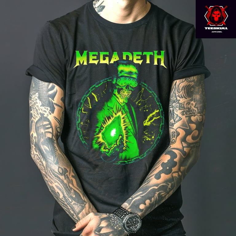 Megadeath Heavy Metal Rock Band Tee Heavy Cotton Unisex T SHIRT S 3XL Walmart