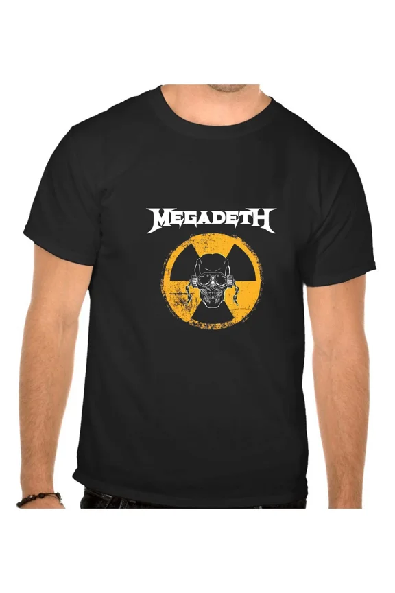 Megadeath Rock Music Logo schwarz T-Shirt -1189