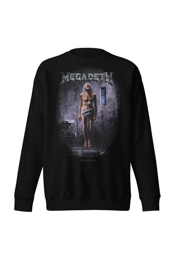 Megadeth Countdown to Extinction Jumbo Print Unisex Sweatshirt - Black - Small