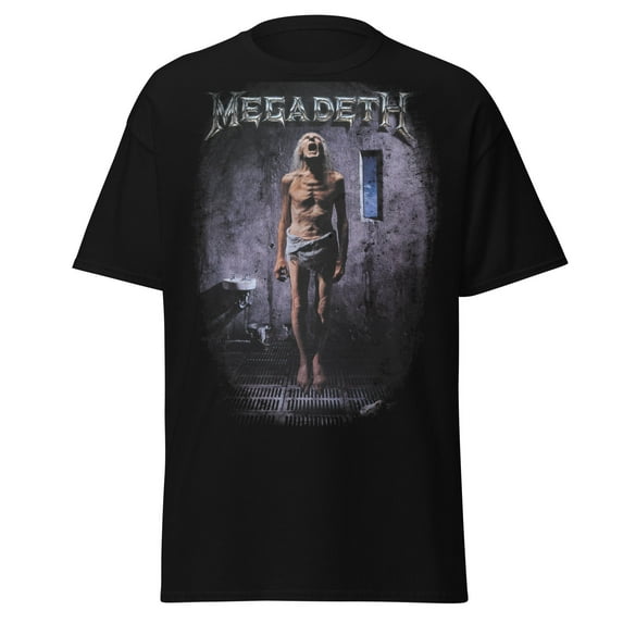 Megadeth Countdown to Extinction Jumbo Print Unisex T-Shirt - Black - Small