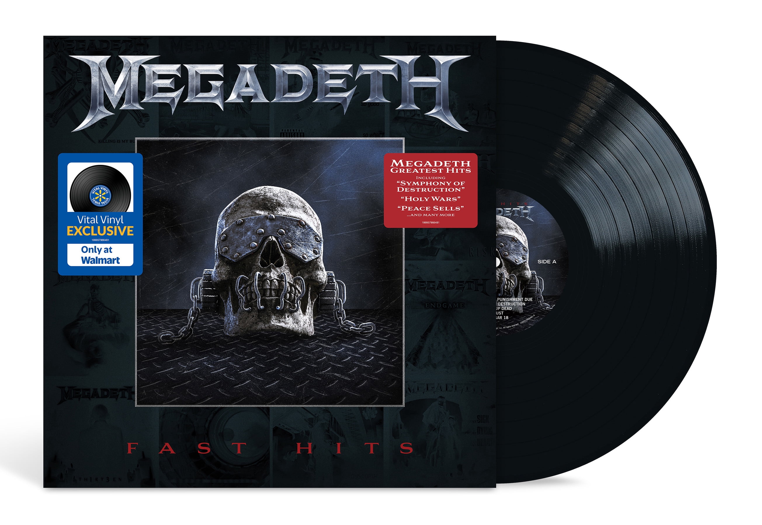 Megadeth Warfareレコード2枚セット Megadeth - Fast Hits (Walmart Exclusive) - Vinyl - Walmart.com