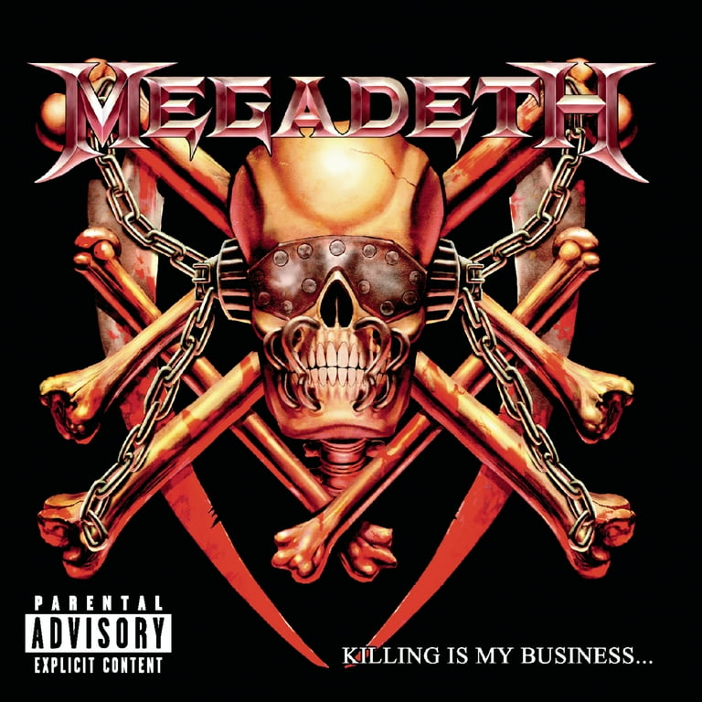 MEGADETH Killing Is My Business LP US盤 Relativity, CD, Megadeth Killing Is My Business, Heavy Metal Music