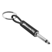Megadeth Logo Guitar Plug Keychain