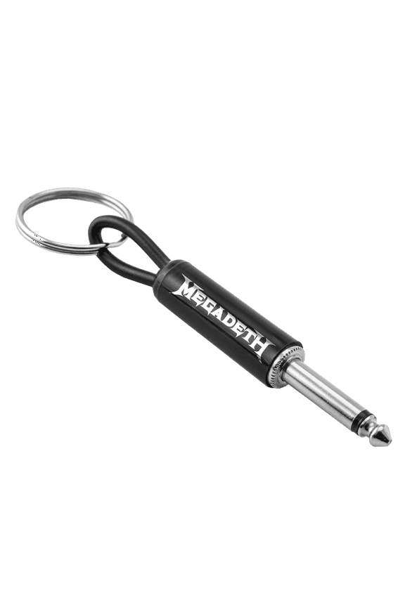 Logo Guitar Plug Keychain