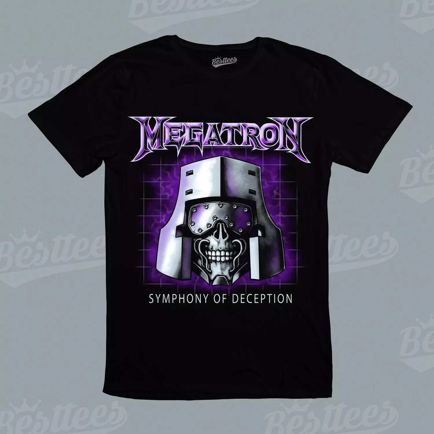 Megadeth Megatron Transformers Robot Heavy Metal Rock Music Band Tee