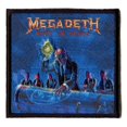 thumbnail image 1 of Megadeth Men's Alien Embroidered Patch Black, 1 of 2