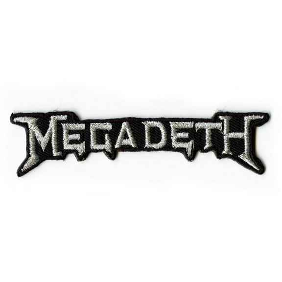 Megadeth Men's Embroidered Patch Black