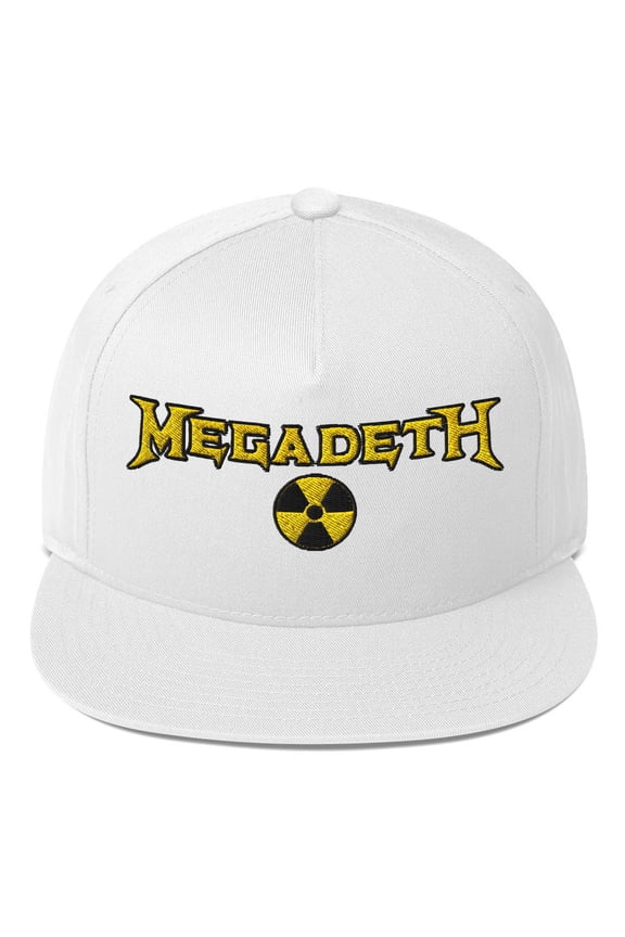 Megadeth Nuclear Logo Embroidered Snapback Hat