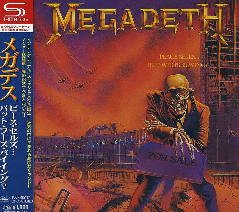 Megadeth Peace Sells But Who's Buying DISCS] SHM CD, Japan