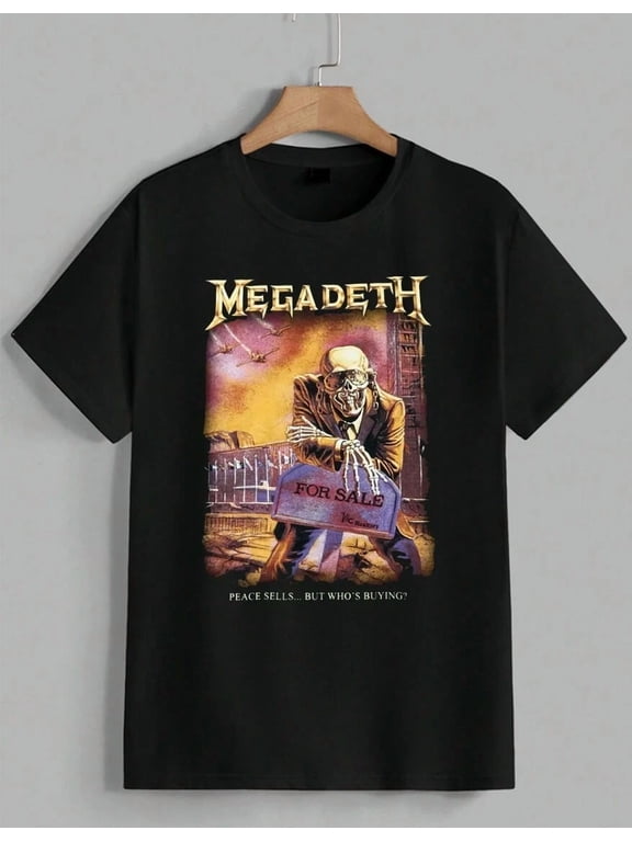 Megadeth Peace Sells But Whos Buying Album Heavy Metal Fan Unisex T-Shirt ,up to size 5XL