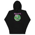thumbnail image 1 of Megadeth Purple - Small Rust Classic Unisex Hoodie - Black - Small, 1 of 5