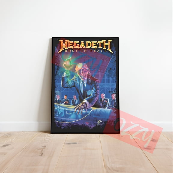 Megadeth Rust In Peace Poster