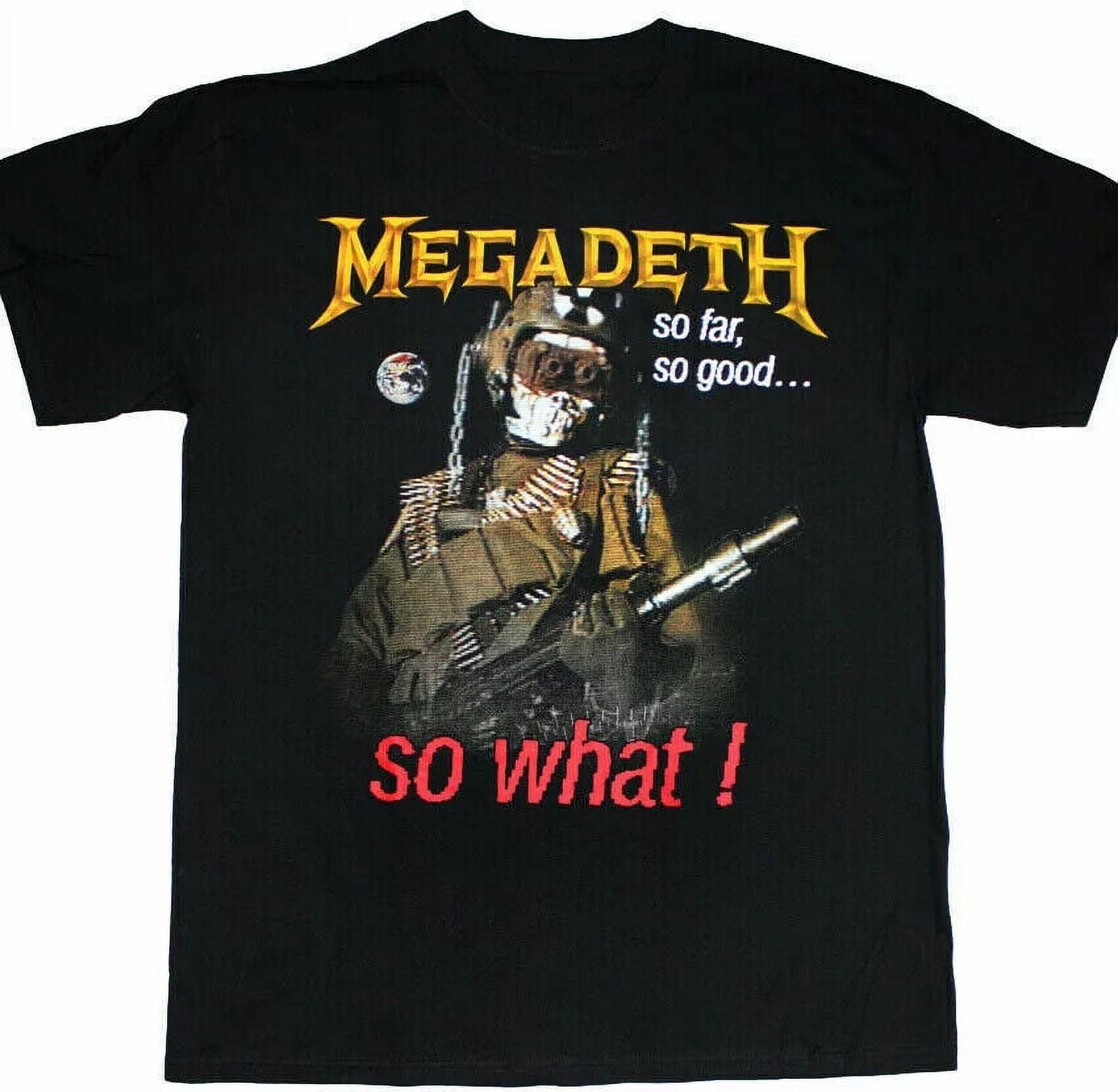 Megadeth Vintage T Shirt 1988 Tour Mary Jane Vic Rattlehead