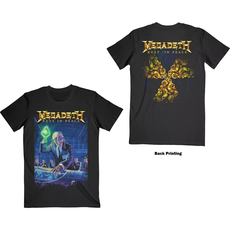 Megadeth t shirt rust in peace online