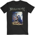 thumbnail image 1 of Megadeth Unisex T-Shirt Countdown Hourglass (Small), 1 of 3