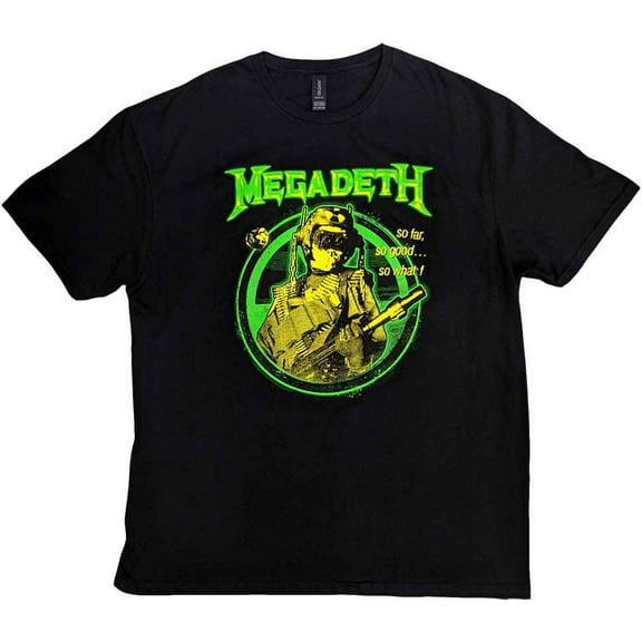 Megadeth Unisex T-Shirt: SFSGSW Hi-Contrast (X-Large)