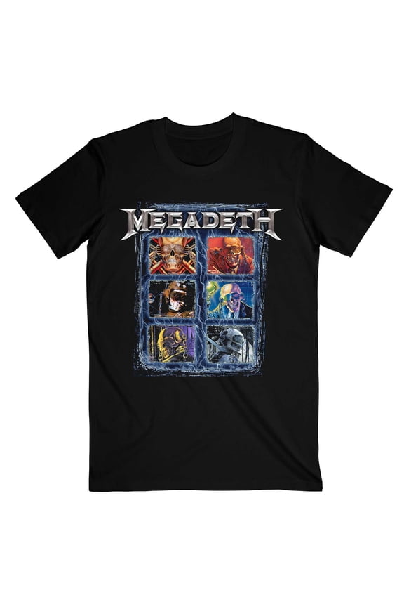 Megadeth Unisex T-Shirt Vic Head Grip (X-Large)
