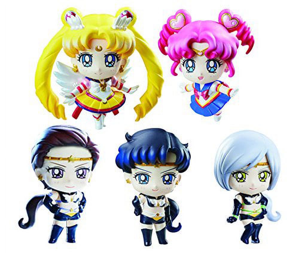 Megahouse Sailor Moon Petit Chara Land Sailor Stars Mini Figures Set of 5 - image 1 of 1