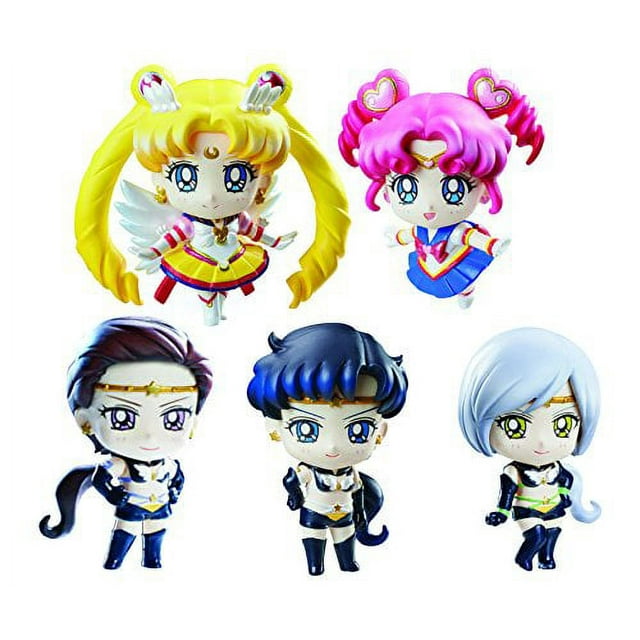 Megahouse Sailor Moon Petit Chara Land Sailor Stars Mini Figures Set of 5