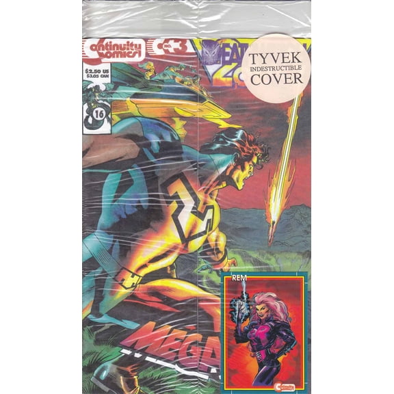 Megalith (2nd Series) #3C (with card) VF ; Continuity Comic Book