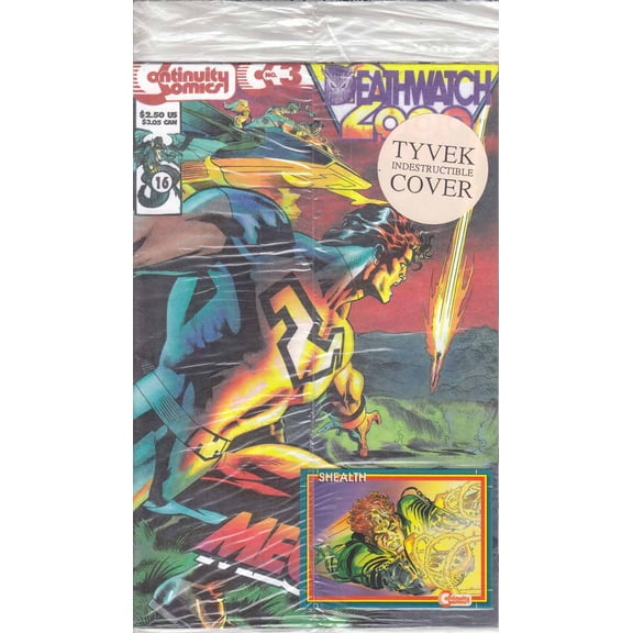 Megalith (2nd Series) #3D (with card) VF ; Continuity Comic Book