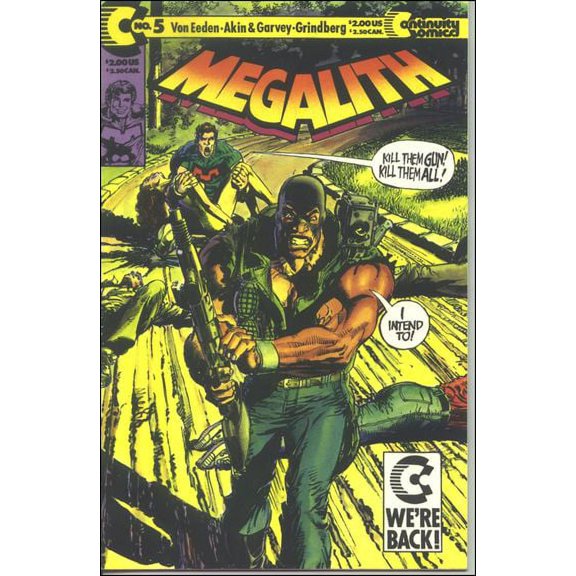 Megalith #5 VF ; Continuity Comic Book