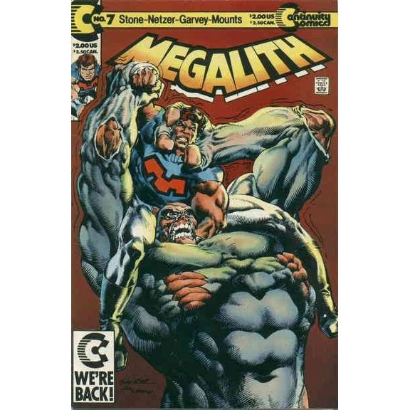 Megalith #7 VF ; Continuity Comic Book