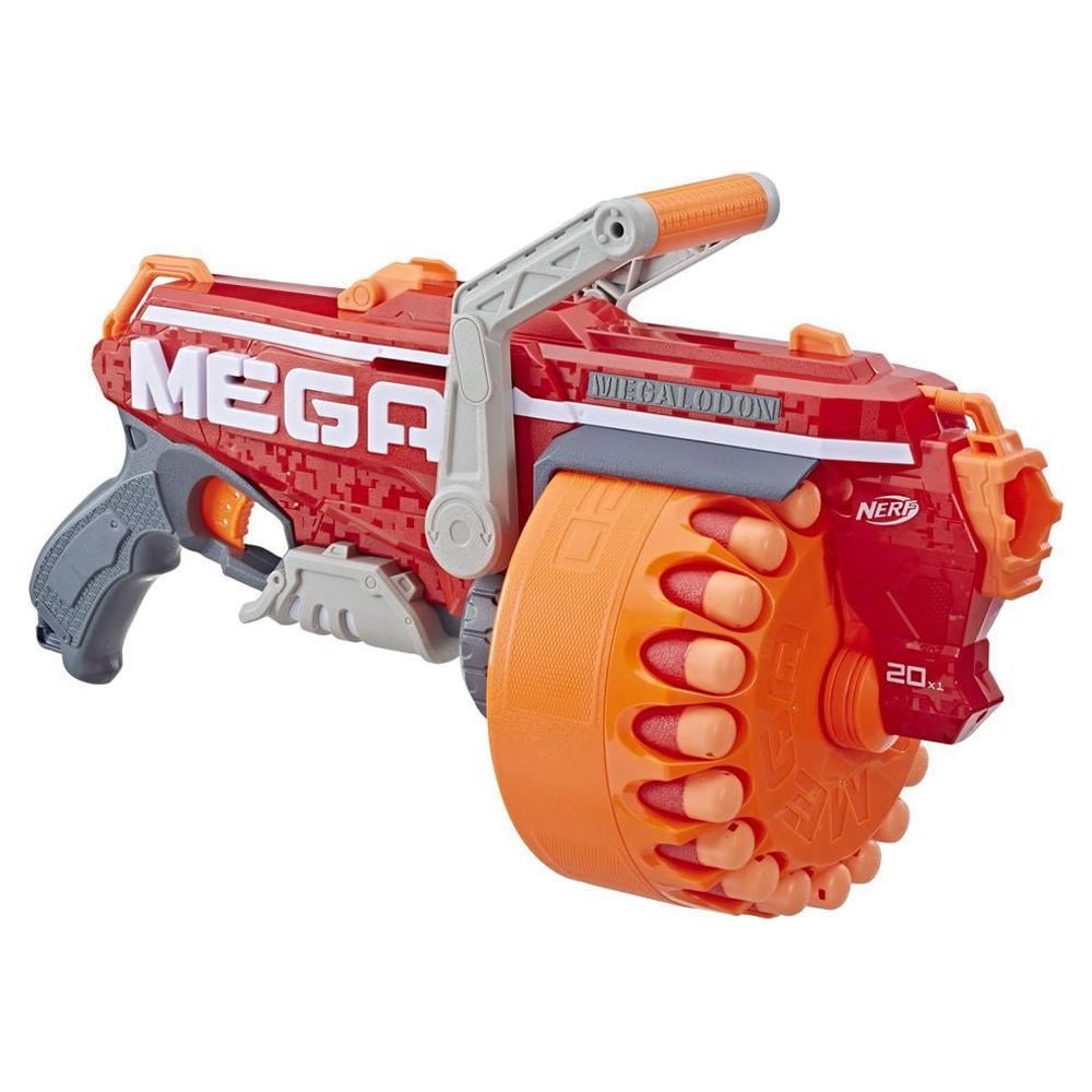 NERF DinoSquad Dino-Clash Pack, Includes 2 Blasters, 15 Elite Darts, Dart  Storage, Triceratops and Stegosaurus Dinosaur Designs