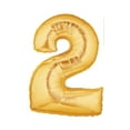 thumbnail image 1 of 40-Inch Giant Gold Foil Balloons, Shiny Mylar, Number 2, Metallic Gold, 1 of 2