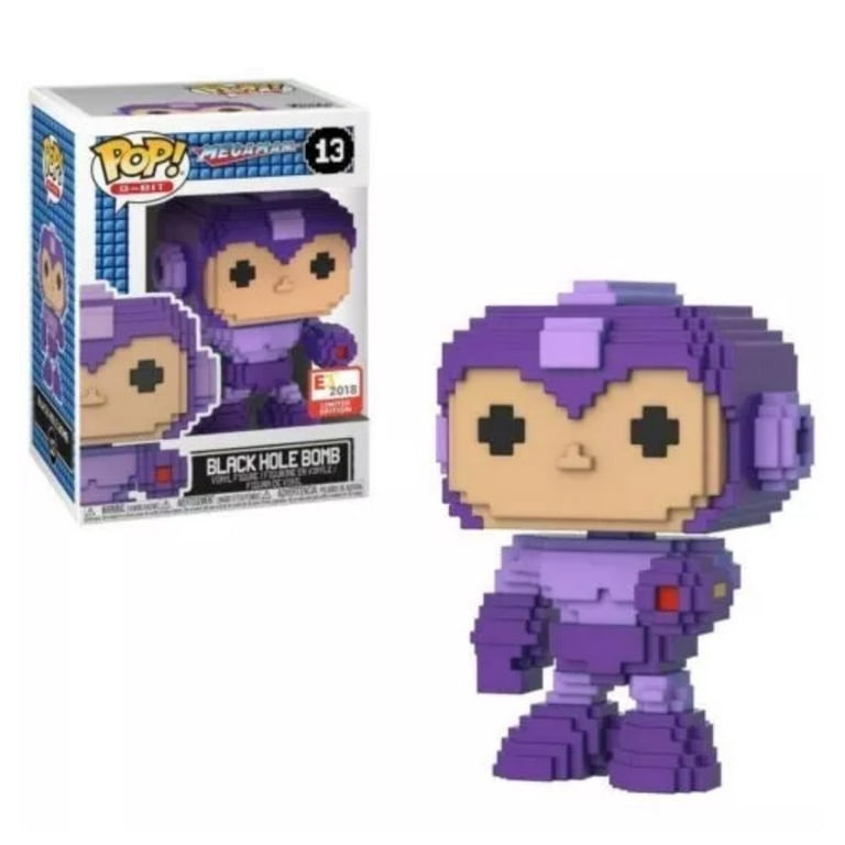 Funko POP! Megaman 8-Bit Black Hole Bomb Vinyl Figure [Limited