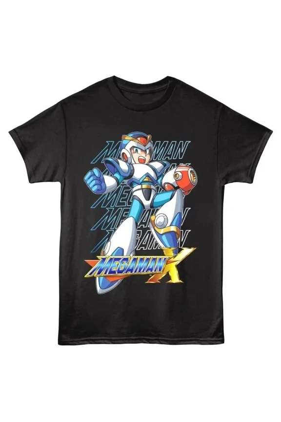 Megaman X4 Tee Unisex Short Sleeve Shirt S-5XL