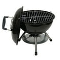 thumbnail image 1 of Megamaster – 14.5" Portable Charcoal Barbecue Grill with Adjustable Air Vent, 141 SQ. In Cooking Area, Table Top Grill for Camping, Outdoor Cooking, Patios, and More - 810-23001, 1 of 8