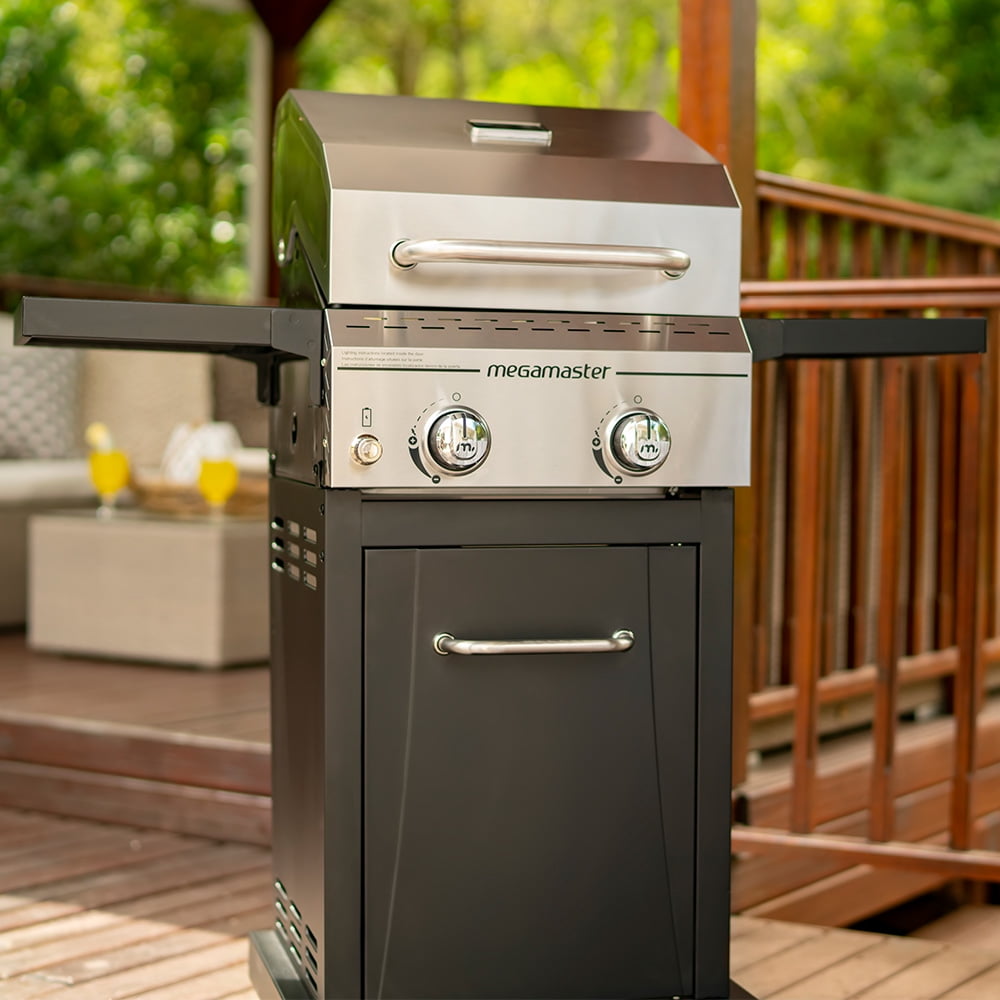 Buy Megamaster 2 Burner Propane Gas Grill at Ubuy Bahrain